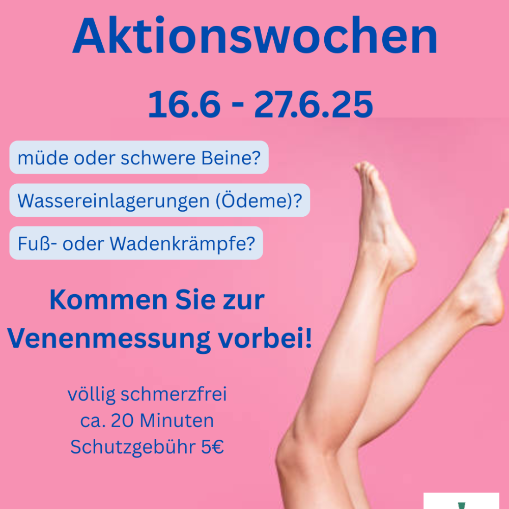 Venenmessaktion Kirchsteig Apotheke